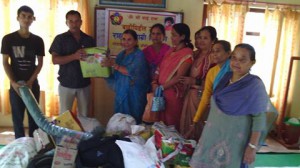 2d. sevadals providing relief materials
