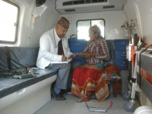 SSS Free Mobile Medical Camp at Tuhure Pasal, Tanahu 1